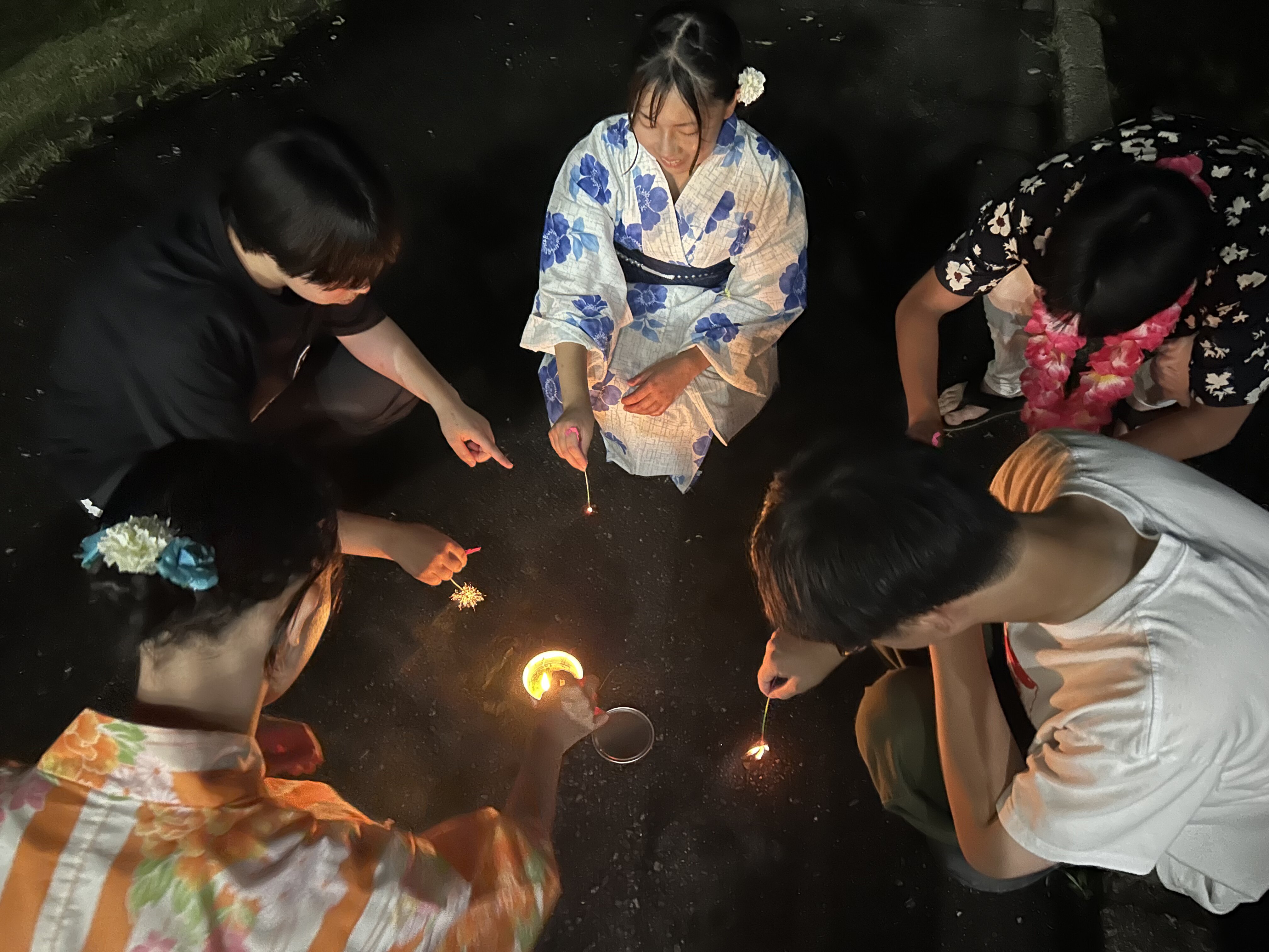 寮の夏祭り