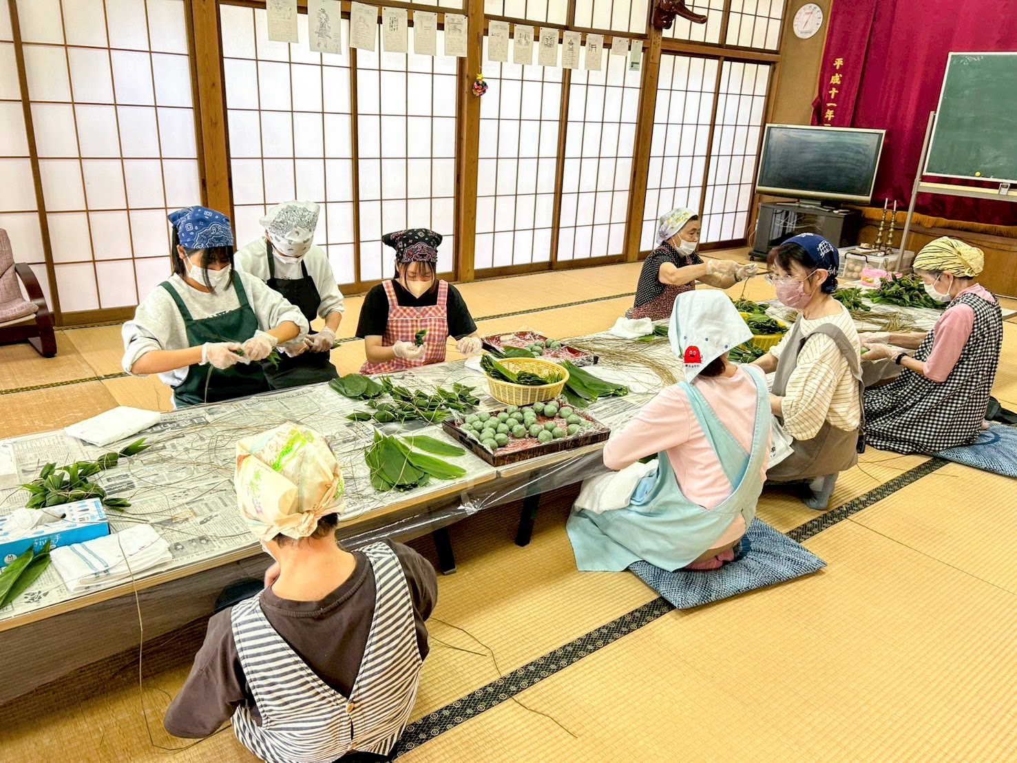 笹団子作り